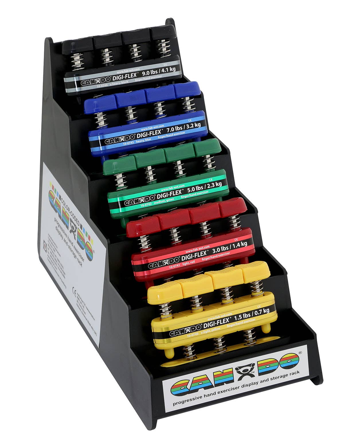 CandoDigiflexHand/FingerExerciser5PcSetW/Di