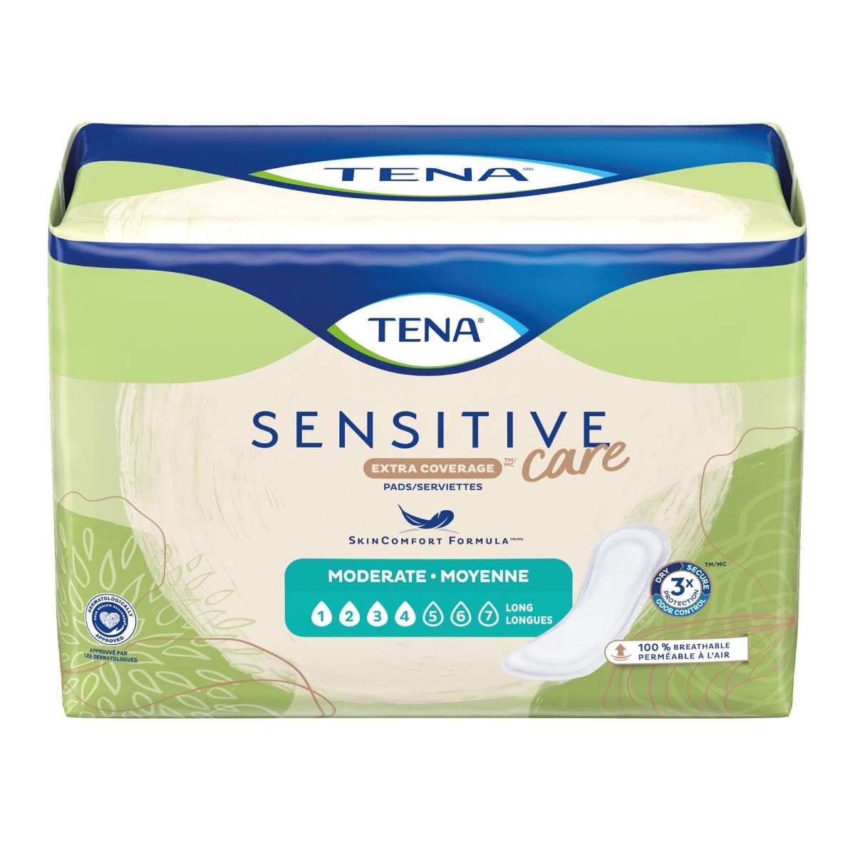TENAIntimatesAdultDisposableModerate-AbsorbentBladderControlPad,12InchLength