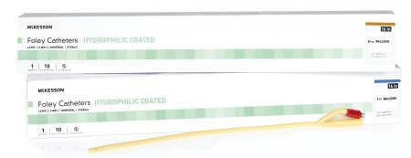 McKessonLatexFoleyCoudeTipCatheter-Sterile,2Way5cc