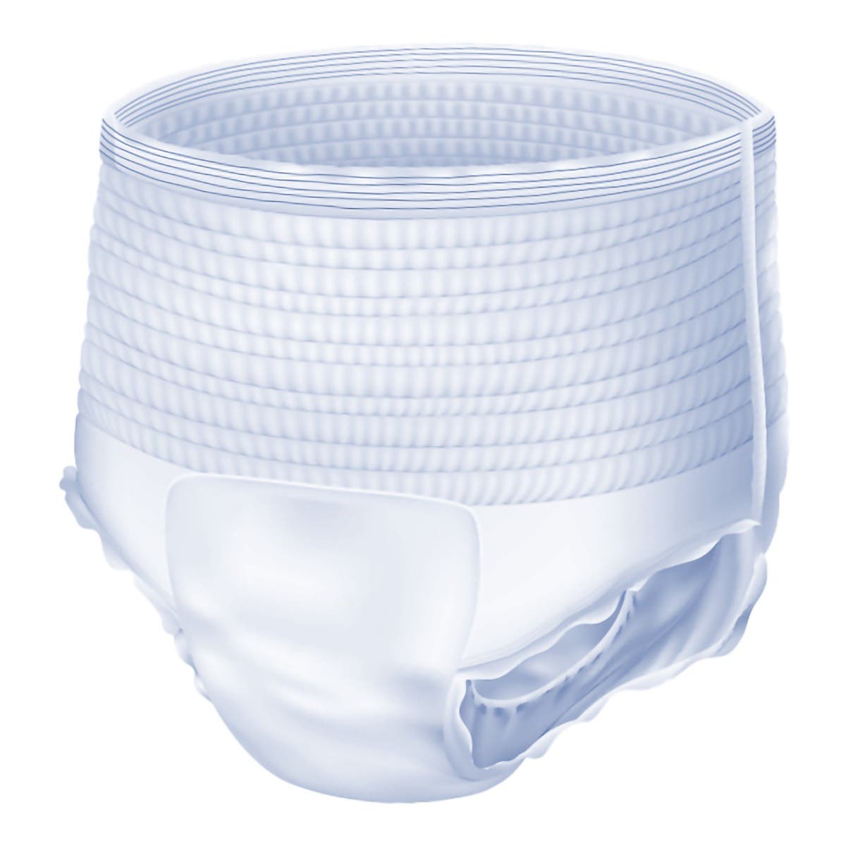 UnisexAdultAbsorbentUnderwearAttendsPullOnwithTearAwaySeamsMediumDisposableHeavyAbsorbency