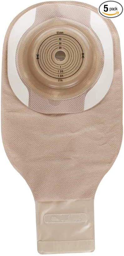 Hollister,CeraPlusPremierOne-PieceBarrierConvexW/TapeDrainablePouch;forstomasupto11/2(38mm)-5/BX