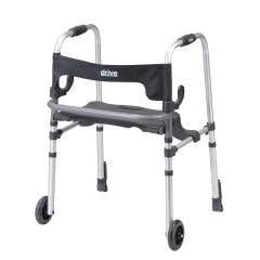 CleverLiteLSRollatorWalkerwithSeatandPushDownBrakes-CleverLiteLSRollatorWalkerwithSeatandPushDownBrakes