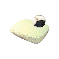 SyntheticSheepskinWheelchairCushionCover-18x16x4-Each