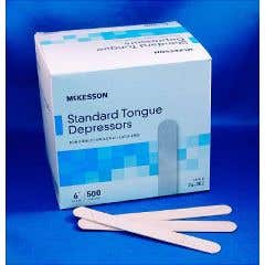 WoodTongueDepressors6LongNon-Sterile