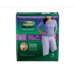 DependNightDefenseAbsorbentUnderwear