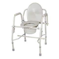 DeluxeSteelDropArmCommode-Each