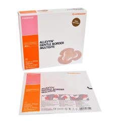AllevynGentleBorderMultisiteFoamDressing-63/4x71/16