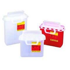 BDSharpsCollector,HorizontalEntry-5.4Quart,ClearNatural-Each