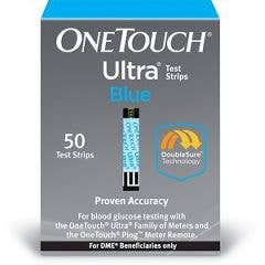 OneTouch Ultra Diabetic Test Strips - Blue