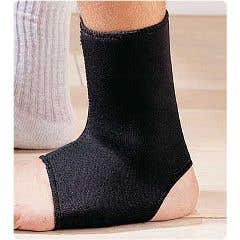 NeopreneAnkleSupportsBlack,LargeMens-10-12-Each