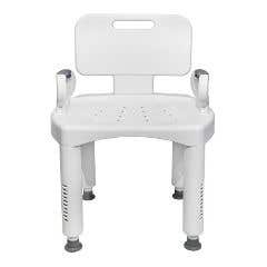 PremiumPlasticBathChairwithRemovableBack,LegsandArms-Each