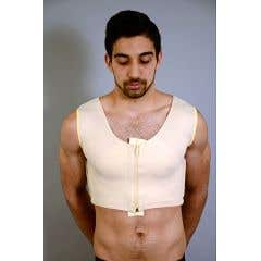 ZipperedMaleGynecomastiaVest