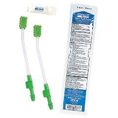 SingleUseSuctionToothbrushSystemwithAntisepticOralRinseandMouthMoisturizer
