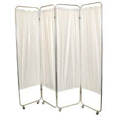 Standard 4-Panel Privacy Screen With Casters
