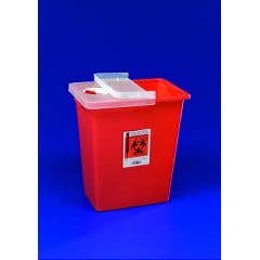 SharpSafetySharpsContainer-8GallonRed-Each