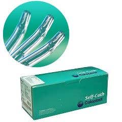 ColoplastSelf-CathTaperedTipCoudeIntermittentCatheterWithGuideStripe