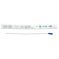 Male Straight Tip Intermittent Catheter - 16 - DEHP & Latex Free