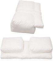 Better Sleep Pillow - (Gel Fiber Fill) Arm Tunnel Pillow - White