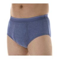 Wearever Mens Classic Incontinence Brief Grey