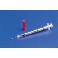 Tuberculin Syringe with Needle Monoject™ 1 mL 25 Gauge 5/8 Inch Detachable Needle Without Safety - EMPTY DATA FOR SKU - Box of 100