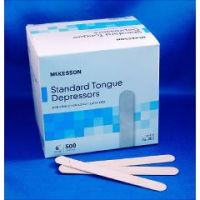 Wood Tongue Depressors 6 Long Non-Sterile