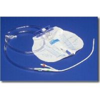 Curity MONO-FLO Anti-Reflux Device Drain Bag - Universal String Hanger