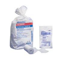 WEBRIL 100% Cotton Undercast Padding - 4 X 4 Yds Non-Sterile