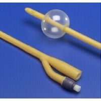 KENGUARD Silicone-Coated Foley Catheter - 5cc - 2-Way