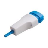 ReliaMed Safety Lancets - Diabetes Lancets - 23 Gauge, 1.8-Mm Penetration Depth, Blue - Box of 100