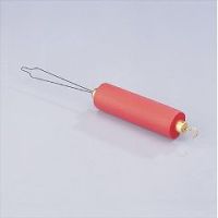 Button Hooks with Zipper Pull.Built-up Plastic Handle - Each