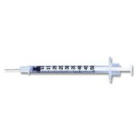 1 mL BD Insulin Syringe 28g x 1/2 Attached Needle
