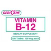 Vitamin B-12 - 100 mcg - Bottle of 100