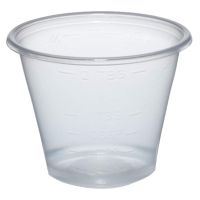 Calibrated Plastic Medicine Cup - 1oz