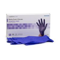 McKesson Confiderm® 3.0 Nitrile Exam Glove, Blue