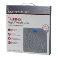 SmartHeart Talking Scale, Digital Bathroom Scale, 438 lbs Capacity