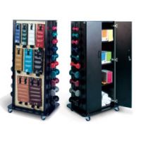 Multi-Purpose Weight Rack - 4 Sided W/ Weights