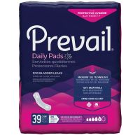 Prevail®Daily Bladder Control Pads - For Moderate Bladder Leaks