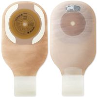 Ostomy Pouch Premier One-Piece System 12 Inch Length Soft Convex, Trim to Fit Drainable