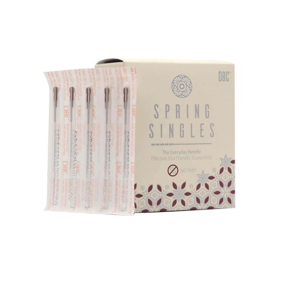 DBC™ Spring Singles Acupuncture Needles, Box Of 100
