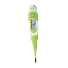 MABIS 9-Second Flexible Tip Digital Thermometer - Horizontal Green - Box of 1