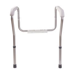 HealthSmart Adjustable Germ-Free Toilet Rails Safety Arms - Each