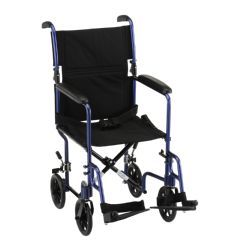 Nova Comet 327 17 inch Lightweight Transport Wheelchair