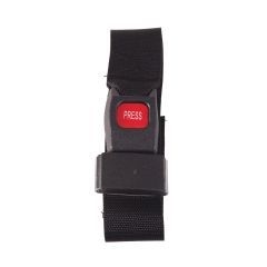 DMI Wheelchair Safety Strap Seat Belt, Black - Each