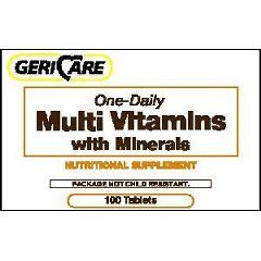 One-Daily Multi-Vitamins w/ Minerals - Bottle of 100