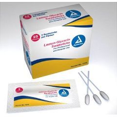 Dynarex Lemon-Glycerin Swabsticks - 3's