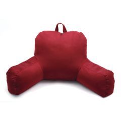 Micro Suede Bed Rest Lounger - Red