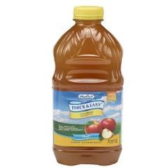 Thick & Easy Apple Juice Honey Consistency - 46oz - Case of 6