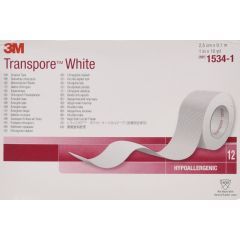 3M Transpore White Surgical Tape