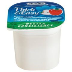 Thick & Easy Apple Juice Nectar Consistency - 4oz - Case of 24