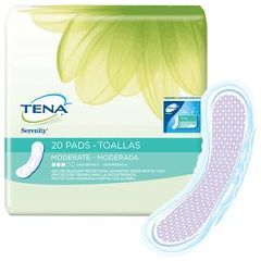 TENA Serenity Pads - Moderate Absorbency, Regular Length